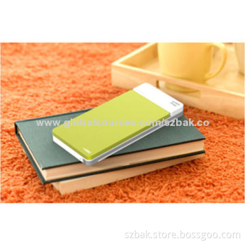 HBAK UP-100AI Li-ion Polymer Cell Power Bank, Sized 127*65*15.5mm, 10,000mAh Capacity